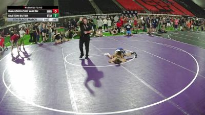 77 lbs 3rd Place Match - Brock Hvass, Idaho vs Liam Brower, Alaska