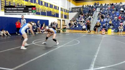 148 lbs Semifinal - Paige Jox, Mount Lebanon Hs vs Jayden Wiltrout, Connellsville
