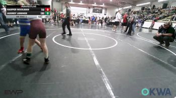 67-72 lbs Rr Rnd 3 - Harper Woolman, Tiger Trained Wrestling vs Audrey Lemings, Eufaula Ironheads Wrestling Club