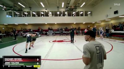 82 lbs Semifinal - Zachary Meyers, Ascend Wrestling Academy vs Jerry Malone, Punisher Wrestling Company