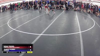 150 lbs Round 2 - Noah Troxel, Nebraska Wrestling Academy vs Darius Murry, Nebraska