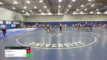 133 lbs Quarterfinal - Shailen Savur, Wesleyan vs Michael Gonyea, Castleton