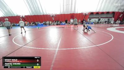 113 lbs Semis & Wb (16 Team) - Martez Sheard, Aquinas vs Wyatt Wald, Cambridge-Isanti Blue