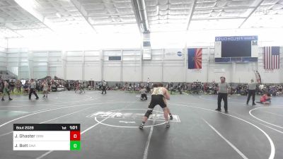 215 lbs Quarterfinal - Justus Ghaster, Grindhouse WC West vs Jake Bott, Davis High School