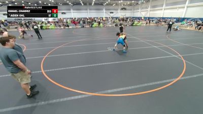 126 lbs Cons. Round 7 - Ismael Chaidez, Unattached vs Aiden Ohl, Unattached