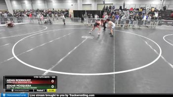 120 lbs Cons. Round 4 - Aidan Rodriguez, Texas Style Wrestling Club vs Edgar Mosquera, Beat The Streets Chicago-Midway