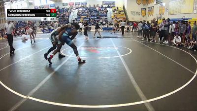 126 lbs Cons. Round 6 - Sieryous Peterson, Heritage WC vs Zion Wimberly, Funky Monkey