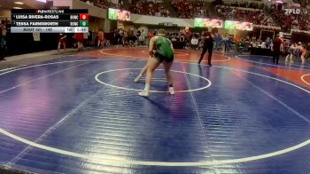 145 lbs Semifinal - Tessa Farnsworth, Moorcroft Mat Masters vs Luisa Rivera-Rosas, Darkhorse Wrestling Club