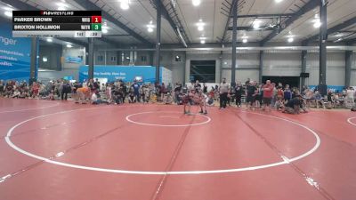 74 lbs Consi Of 8 #2 - Parker Brown, Wrightsville vs Brixton Hollimon, Waynesboro