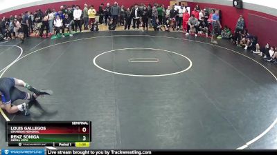 144-144 B Semifinal - Renz Soniga, Sierra Vista vs Louis Gallegos, Cimarron Memorial