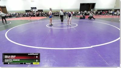 110A Quarterfinal - Dakota Ivancic, North Point vs Zella Gray, Park Hill South