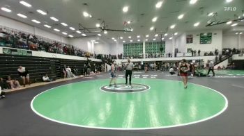 150 lbs Quarterfinal - Carston Bartlett, Rawlins vs Timber Van Gieson, Lyman