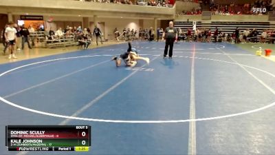 115 lbs Semis & 1st Wrestleback (8 Team) - Dominic Scully, STMA (St. Michael/Albertville) vs Kale Johnson, Z-M (Zumbrota/Mazeppa)