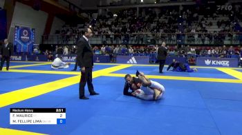 FRANCOIS MAURICE vs MARCYO FELLIPE LIMA 2024 European Jiu-Jitsu IBJJF Championship
