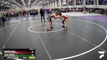 100 lbs Champ. Round 1 - Samuel Pazmino, Highlander Wrestling Club vs Adalyn De Leon, Ohana HQ Wrestling