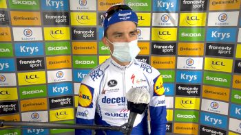 Post-Stage: Julian Alaphilippe Most Combative Stage 17 (FRENCH)