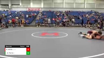 198 lbs Cons. Round 4 - Austin Farris, Solid Tech vs Anthony White, Region Wrestling Academy