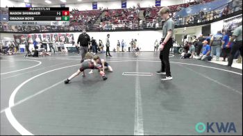 52-55 lbs Rr Rnd 3 - Mason Shumaker, F-5 Grappling vs Obadiah Boyd, Harrah