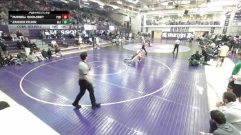 126 lbs Cons. Round 4 - Zander Feuhr, Glacier vs Russell Goolsbey, Powell