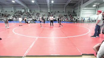 65 lbs Rr Rnd 1 - Javon Haliburton, Mat Warriors Red vs Hunter Vermeulen, Grit Mat Club Blue