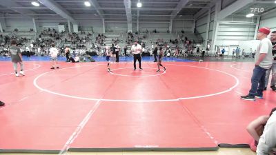 65 lbs Rr Rnd 1 - Javon Haliburton, Mat Warriors Red vs Hunter Vermeulen, Grit Mat Club Blue