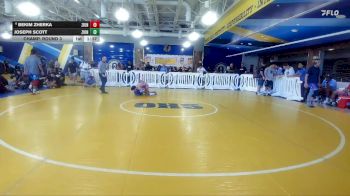 132 lbs Champ. Round 3 - Joseph Scott, Archbishop vs Bekim Zherka, SOT / DOZ