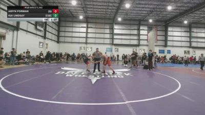 150 lbs Champ. Round 1 - Kai Lindsay, Believe To Achieve Wrestling C vs Aidyn Forman, Unaffiliated