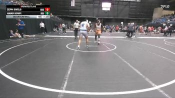 285 lbs Quarterfinal - Amad Soufi, Missouri Baptist University vs Zeph Sivels, Midland (Neb.)