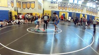 165 lbs Champ. Round 2 - Kawayran Vazquez, Jesuit vs Julian Sierra, Christopher Columbus High School