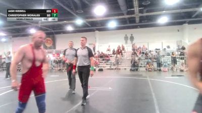 58K (127.8) + 2.2 = 130 MAX kg Semifinal - Christian Owens, Unattached vs Jimmy Romero, Team Thunder