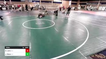 152 lbs 5th Place - Ezekiel Lara, Awa vs Julian Baca, Vici WC