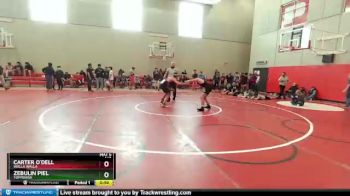 145 lbs Cons. Round 2 - Zebulin Piel, Toppenish vs Carter O`Dell, Walla Walla