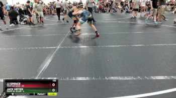 132 lbs Round 5 (8 Team) - Jj Spence, Team 302 Gold vs Jack Meyer, Prime WC Silver