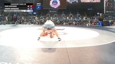 215 lbs Champ. Rd Of 32 - Zane Stephens, Ohio vs Joseph Giordano, New Jersey