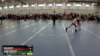 80 lbs Round 1 (8 Team) - Bobby McKillop, Tri State Hammers vs Ian Vought, Phoenix WC