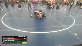 106 lbs Champ. Round 2 - Jackson Bassett, MO vs Joel Friederichs, MN