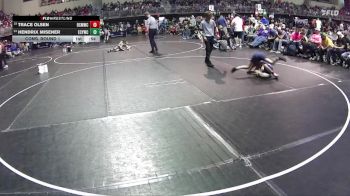 80 lbs Cons. Round 1 - Trace Olsen, Banner County MatCats Wrestling Club vs Hendrix Misener, Elm Creek Youth Wrestling Club