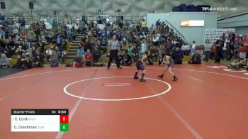 60 lbs Quarterfinal - Colton Conti, West Allegheny vs Cj Dreshman, Ccns