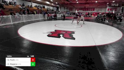 152 lbs Consi Of 8 #2 - Quin Foyle, Lowell vs Daniel Magiera, East Longmeadow