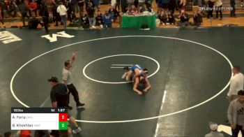 Quarterfinal - Aidan Faria, Cumberland vs Ben Khokhlan, Norton