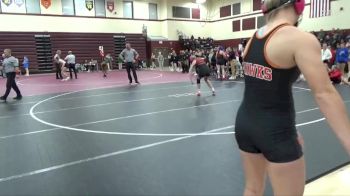 JV-18 lbs Quarterfinal - Lily Heim, West Delaware vs Tess Nielsen, Cedar Falls