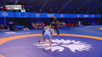55 kg 1/2 Final - Nataliia Klivchutska, Ukraine vs Tuba Demir, Turkiye