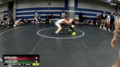 92 lbs Round 4 (8 Team) - Carter Ickes, U2 Uprising Black vs Gavin Lovell, Mat Assassins Red