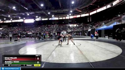 160 lbs Cons. Round 2 - Kyle Miller, Post Falls vs Russell Noah, Tri-Valley