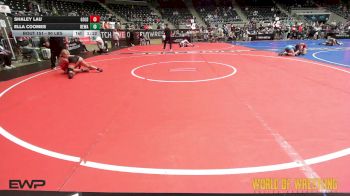 90 lbs Semifinal - Shaley Lau, Golden Backs MRTC vs Ella Coomes, Bewa