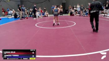 81-84 lbs Round 2 - Lanaia Selig, WA vs Vanessa Torres, WA