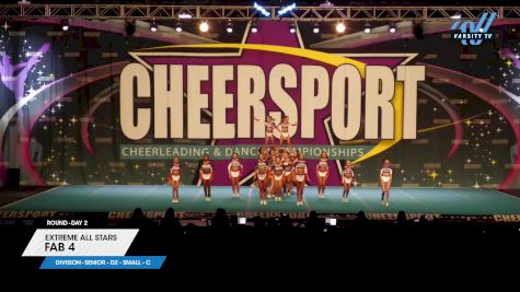 Extreme All Stars - Fab 4 [2025 L4 Senior - D2 - Small - C Day 2] 2025 CHEERSPORT National All Star Cheerleading Championship