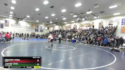 165 lbs Cons. Round 2 - Gregory Mora, Indio vs Carter Crail, California