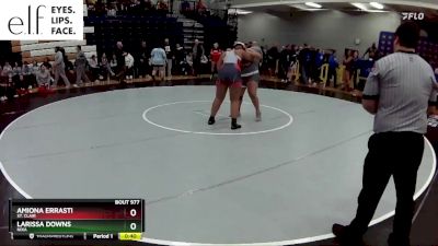 235 lbs. Cons. Round 4 - Amiona Errasti, St. Clair vs Larissa Downs, Nixa