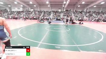 126 lbs Quarterfinal - MANUEL SALDATE, NV vs Shane McFillin, PA